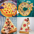 Inflatable Burrito Mattress Pool Lounger Float Rafts